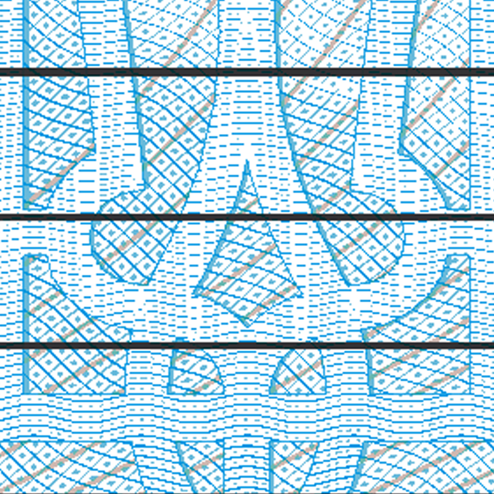 Значение защитной сетки на бланке документа